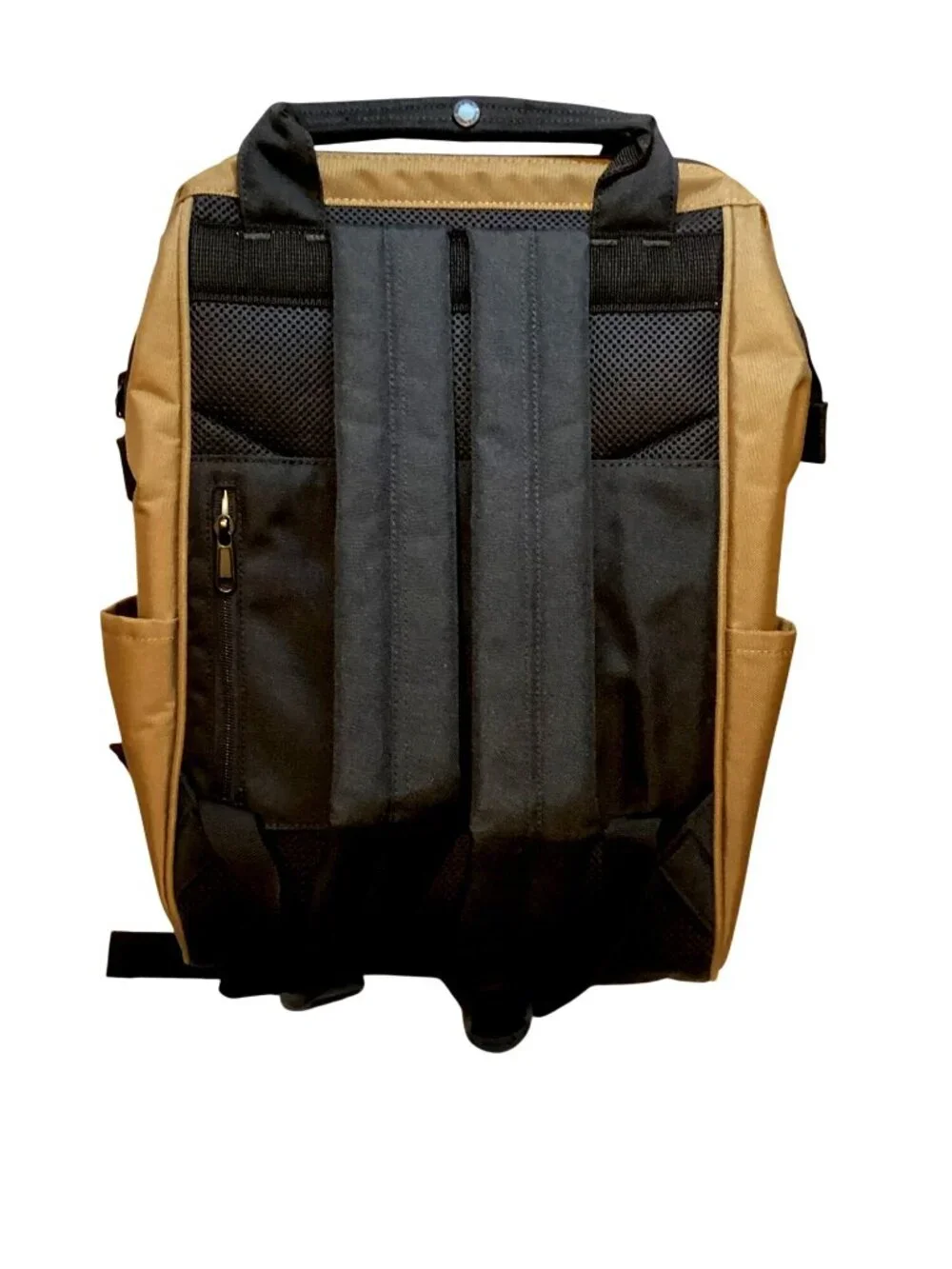 Himawari Backpack w Cross Body Purse Ply Canvas Water Repellent Brown New W Tags